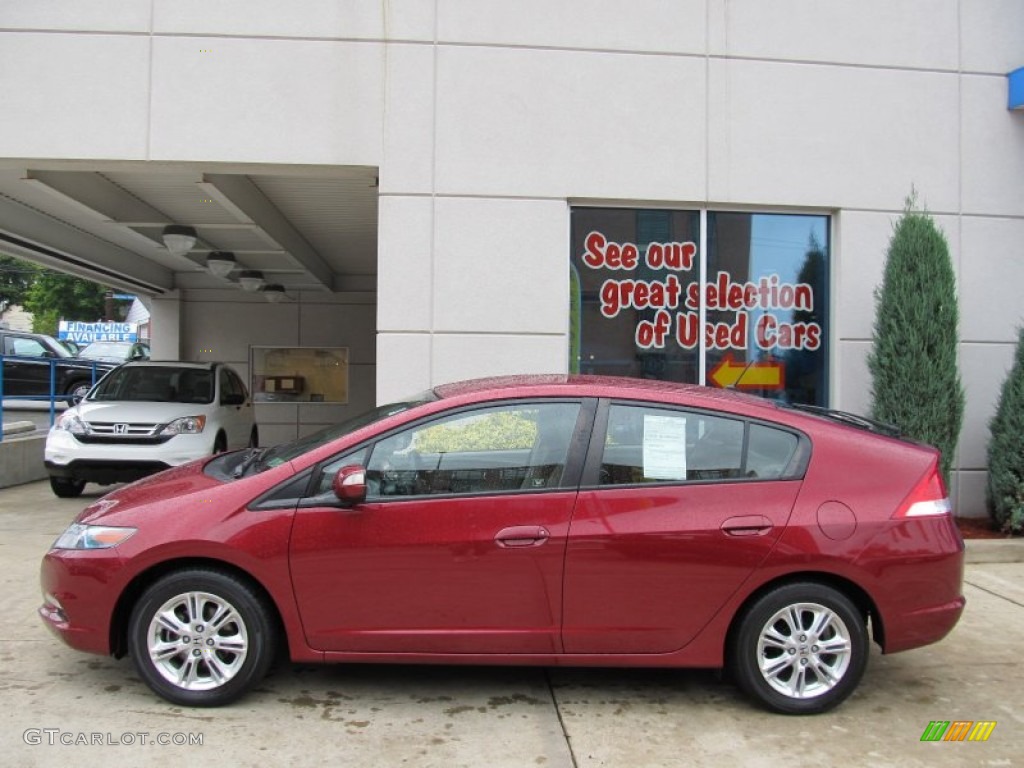 2010 Insight Hybrid EX - Tango Red Pearl / Gray photo #1