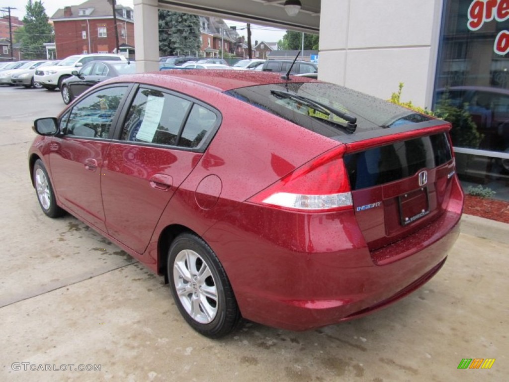 2010 Insight Hybrid EX - Tango Red Pearl / Gray photo #2