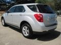 2010 Silver Ice Metallic Chevrolet Equinox LS  photo #2