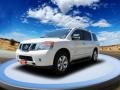 Blizzard White 2009 Nissan Armada LE 4WD