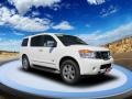 Blizzard White - Armada LE 4WD Photo No. 5