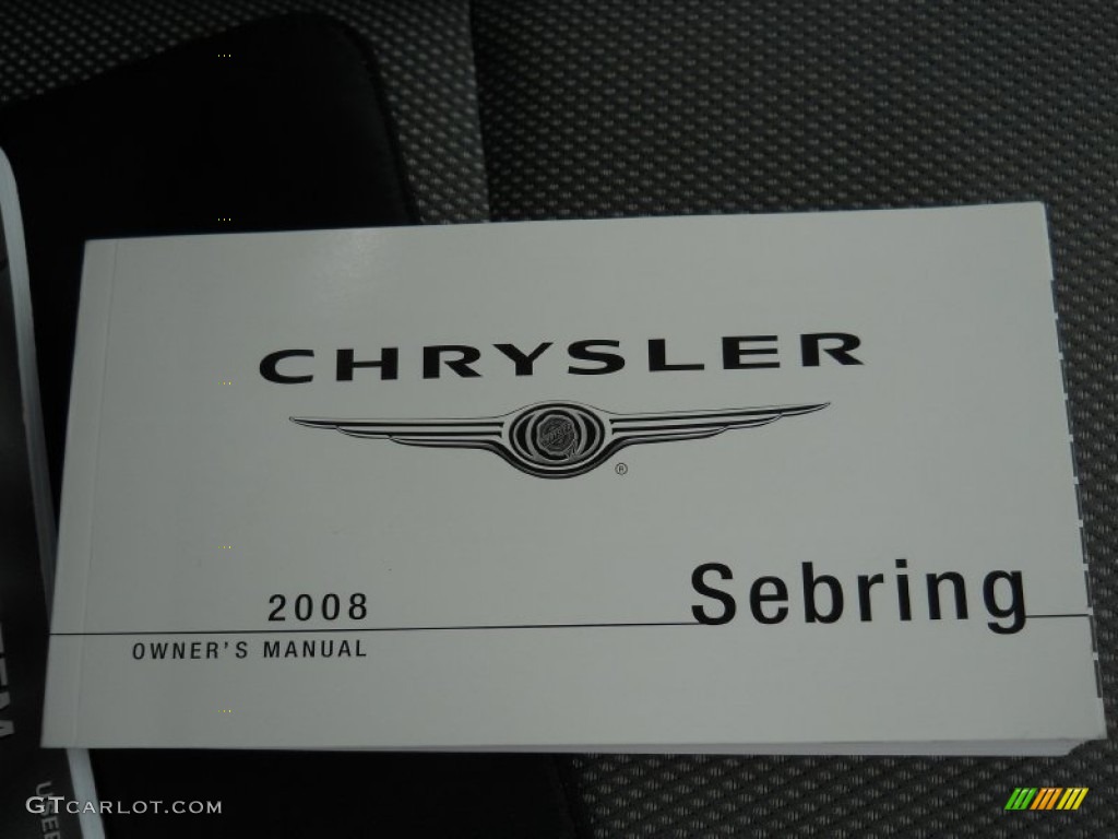 2008 Chrysler Sebring Touring Sedan Books/Manuals Photo #53394029