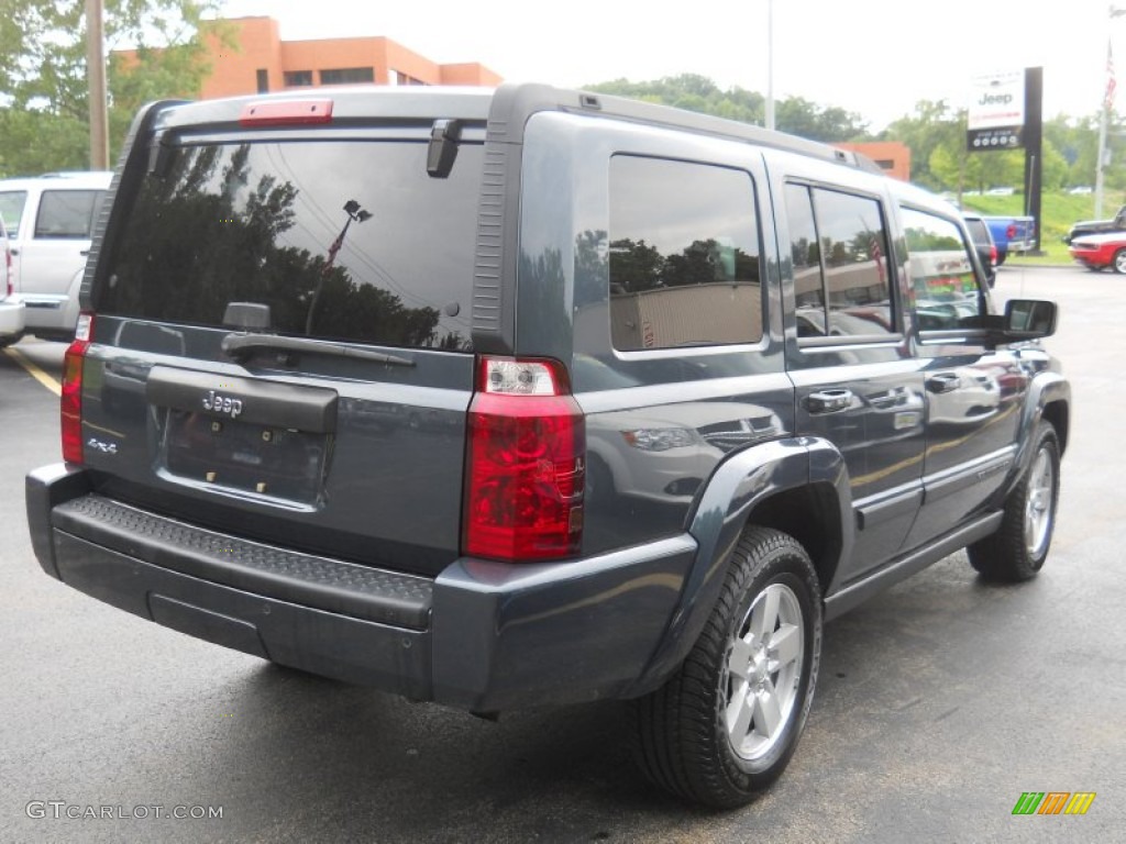 2008 Commander Sport 4x4 - Steel Blue Metallic / Dark Slate Gray photo #2