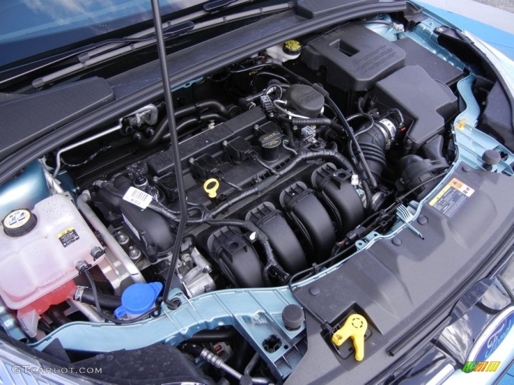 2012 Ford Focus SEL 5-Door 2.0 Liter GDI DOHC 16-Valve Ti-VCT 4 Cylinder Engine Photo #53395313