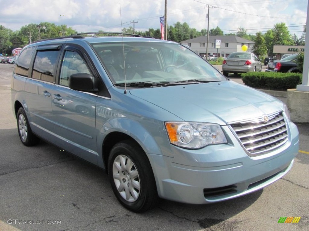 2009 Town & Country LX - Clearwater Blue Pearl / Medium Slate Gray/Light Shale photo #1