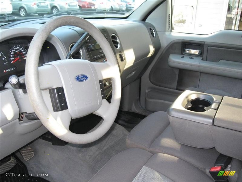 2004 F150 XLT SuperCrew 4x4 - Medium Wedgewood Blue Metallic / Dark Flint photo #11