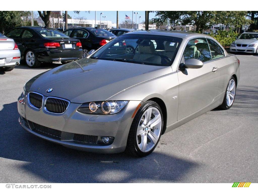 2007 3 Series 335i Convertible - Platinum Bronze Metallic / Cream Beige photo #3