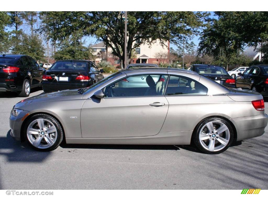 2007 3 Series 335i Convertible - Platinum Bronze Metallic / Cream Beige photo #4