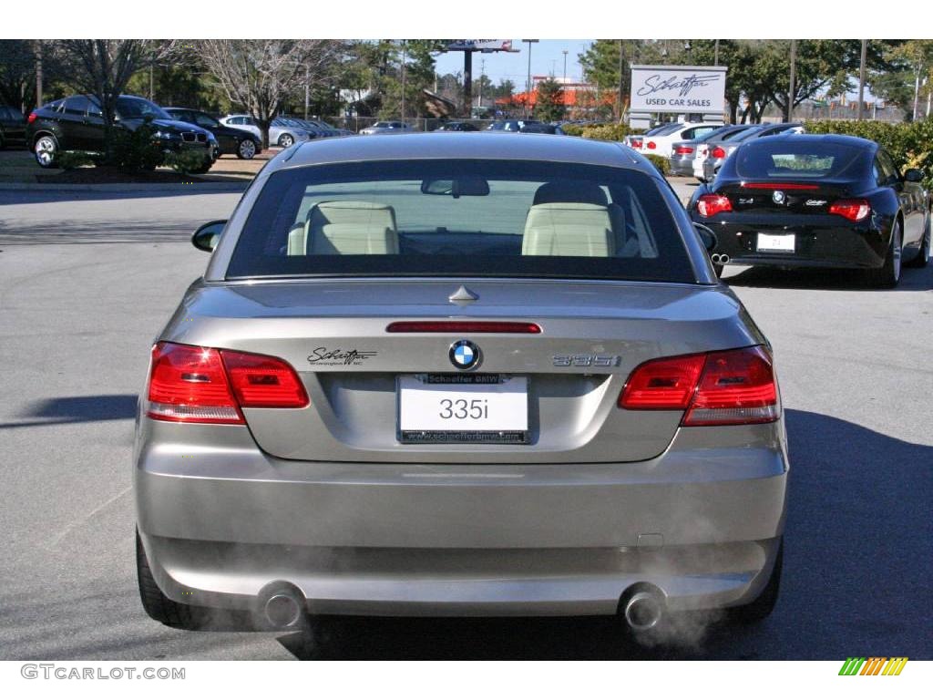 2007 3 Series 335i Convertible - Platinum Bronze Metallic / Cream Beige photo #6