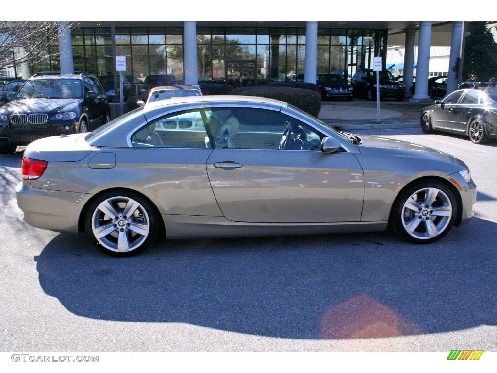 2007 3 Series 335i Convertible - Platinum Bronze Metallic / Cream Beige photo #8