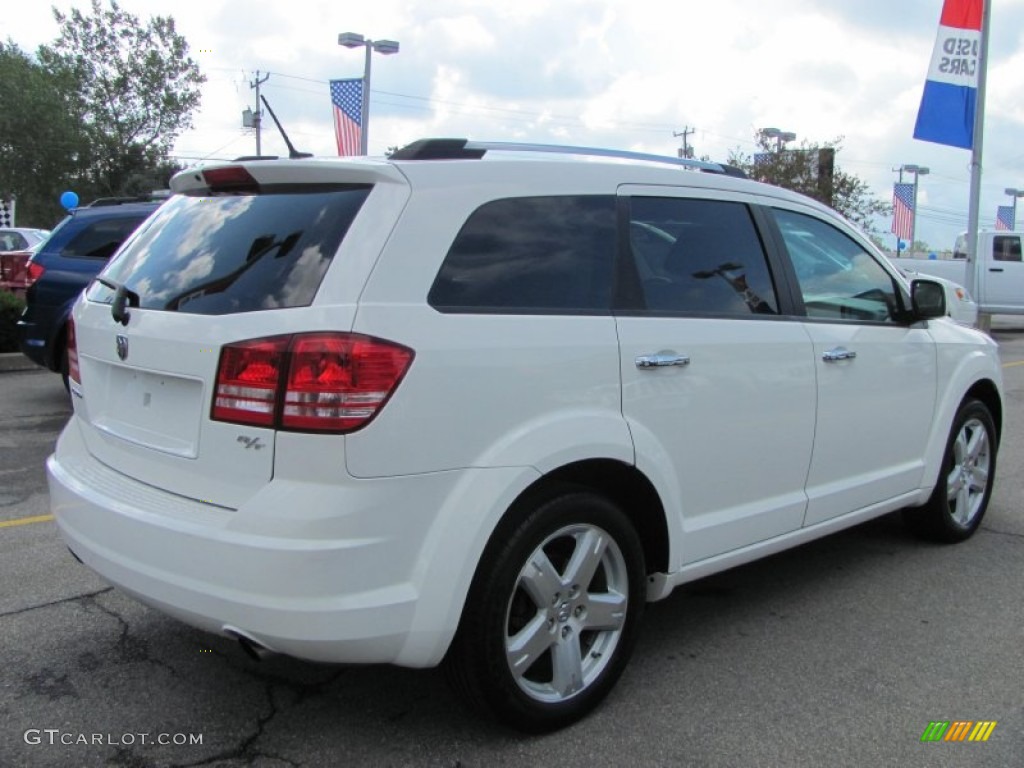 2009 Journey R/T - Stone White / Dark Slate Gray/Light Graystone photo #2