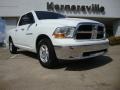 2011 Bright White Dodge Ram 1500 SLT Quad Cab  photo #1