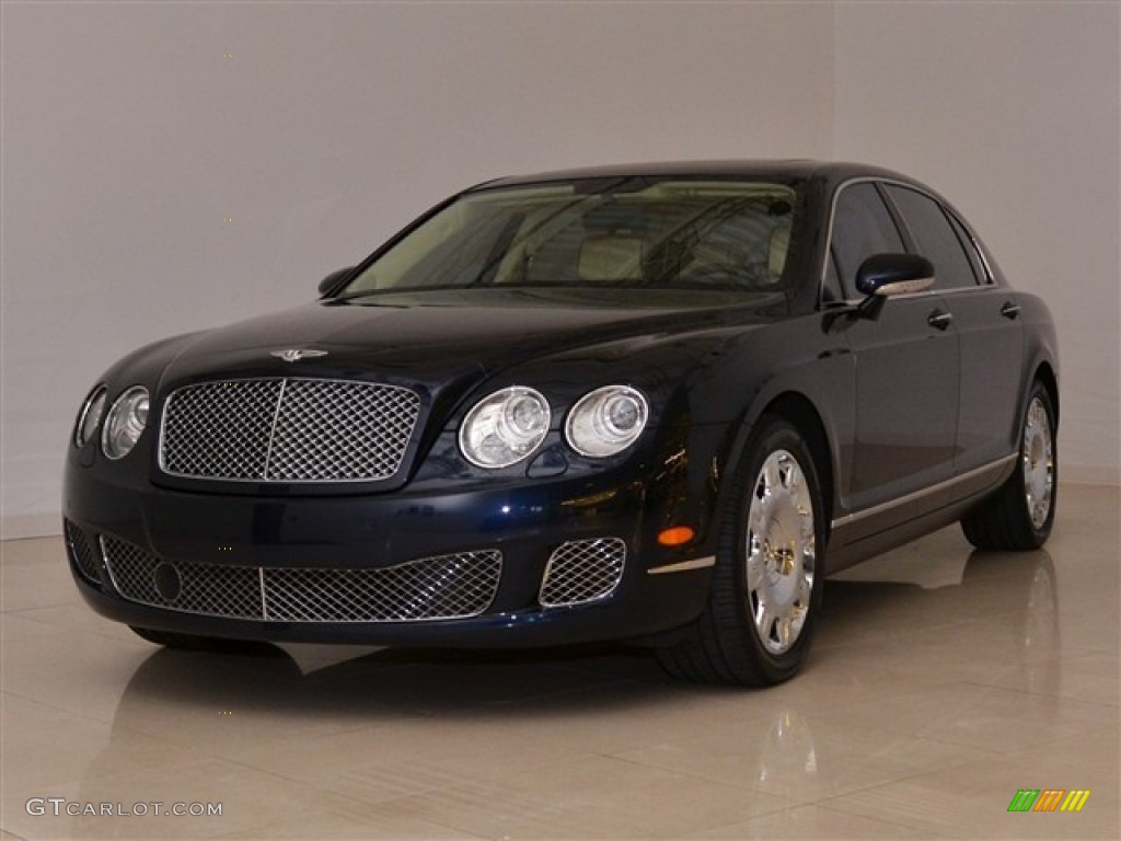 Dark Sapphire 2009 Bentley Continental Flying Spur Standard Continental Flying Spur Model Exterior Photo #53397572