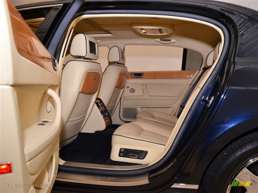 Magnolia/Imperial Blue Interior 2009 Bentley Continental Flying Spur Standard Continental Flying Spur Model Photo #53397746