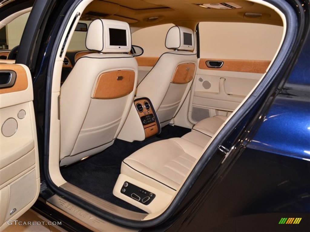 Magnolia/Imperial Blue Interior 2009 Bentley Continental Flying Spur Standard Continental Flying Spur Model Photo #53397770