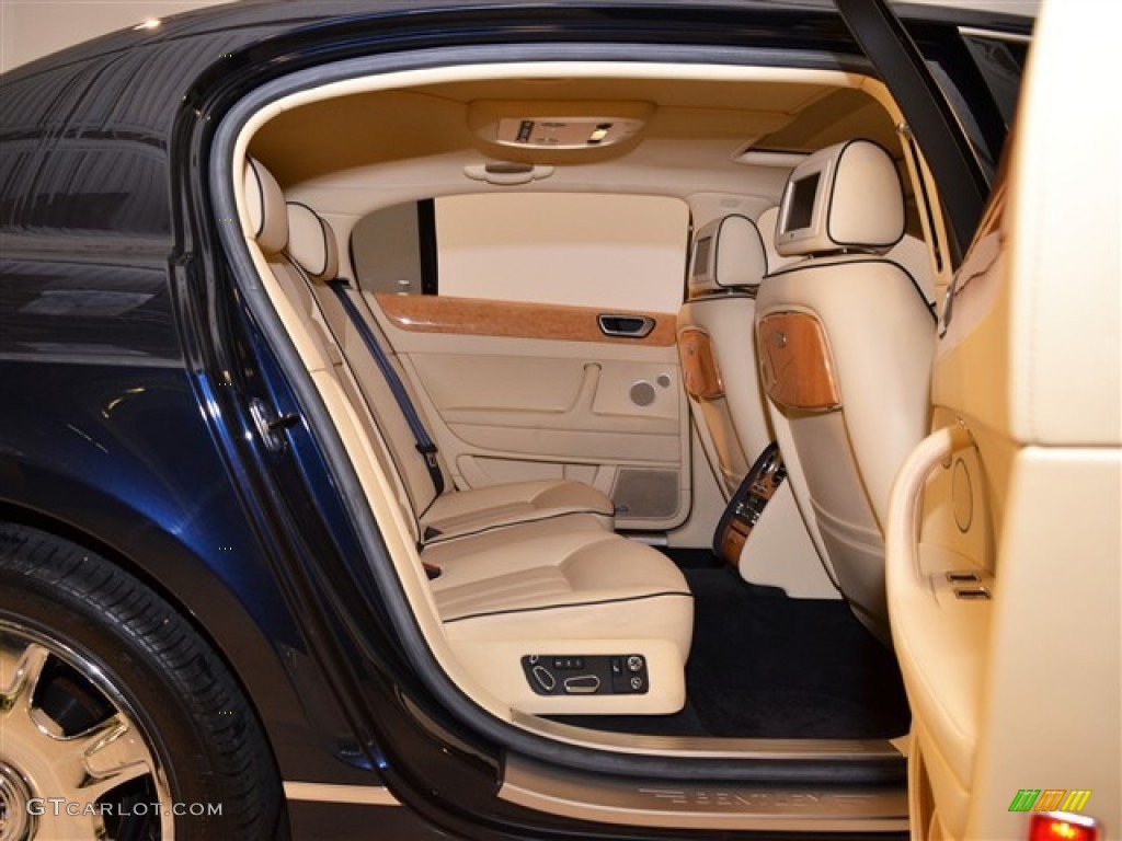 Magnolia/Imperial Blue Interior 2009 Bentley Continental Flying Spur Standard Continental Flying Spur Model Photo #53397782