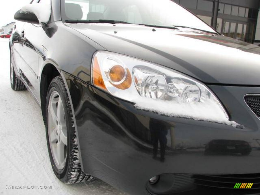 2009 G6 GT Sedan - Carbon Black Metallic / Ebony photo #4