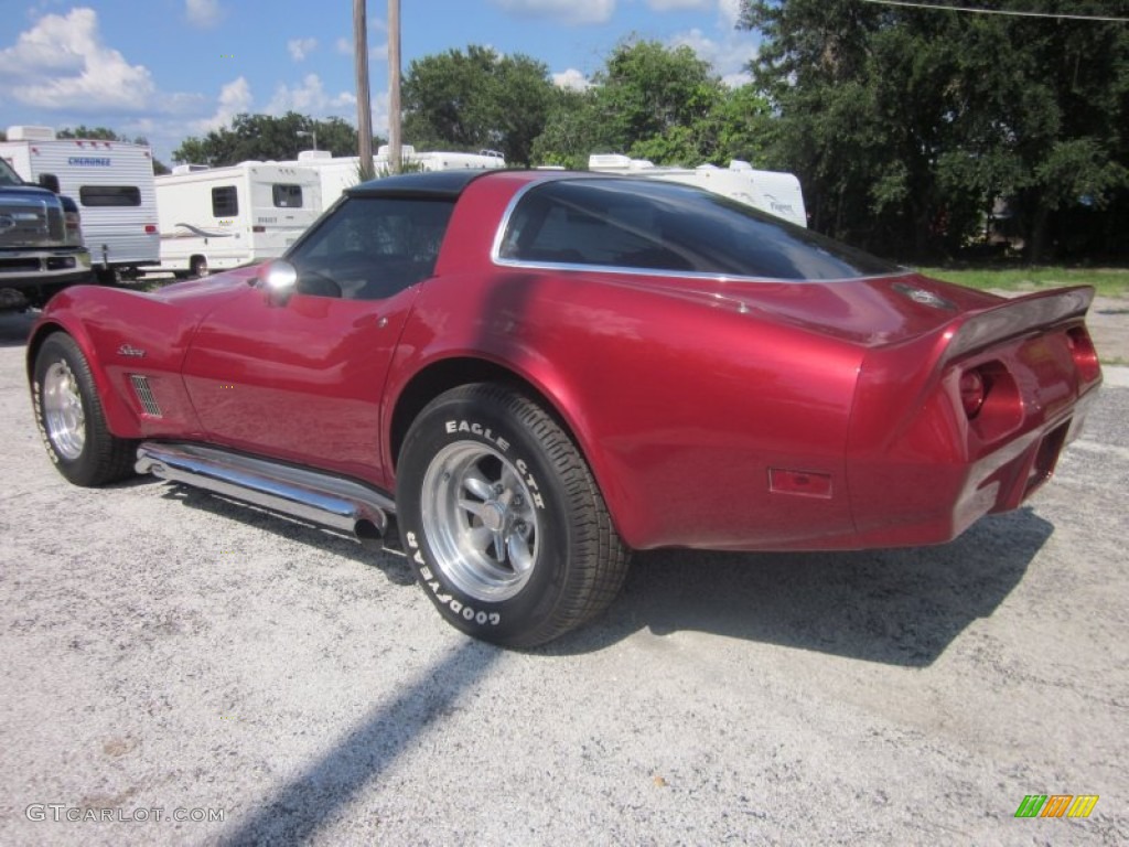 Dark Claret Red 1982 Chevrolet Corvette Coupe Exterior Photo #53398322