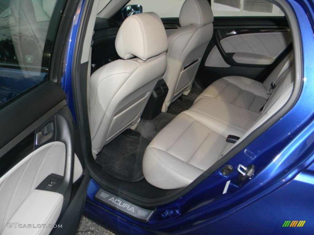 Taupe/Ebony Interior 2007 Acura TL 3.5 Type-S Photo #53398424