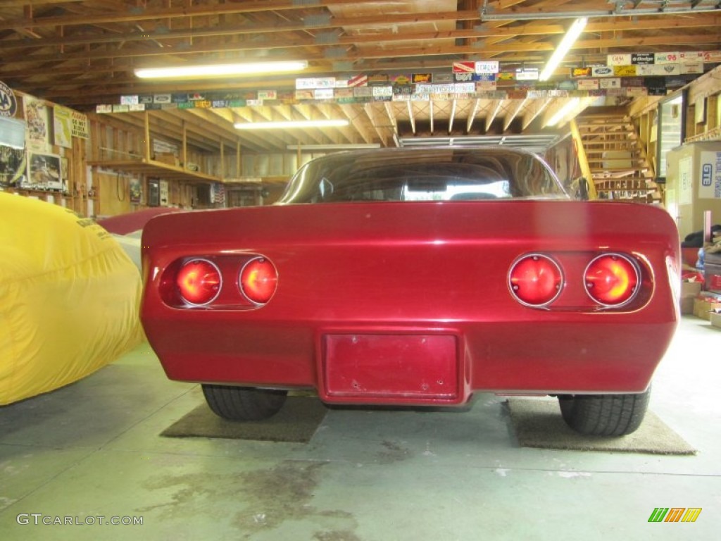 1982 Corvette Coupe - Dark Claret Red / Dark Red photo #48