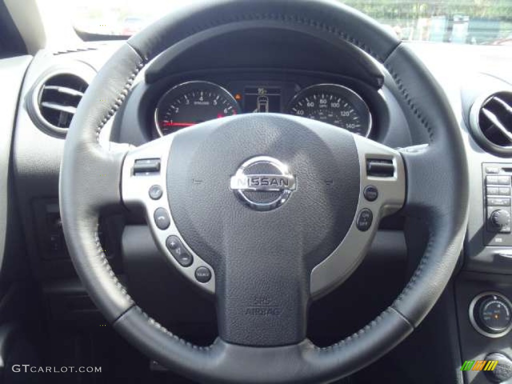 2011 Rogue SL AWD - Silver Ice Metallic / Black photo #8