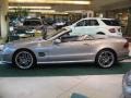 2007 Pewter Metallic Mercedes-Benz SL 55 AMG Roadster  photo #3