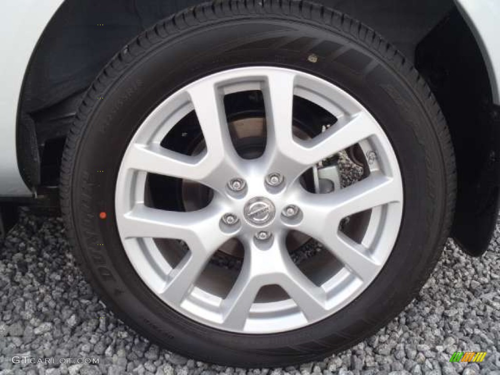 2011 Rogue SL AWD - Silver Ice Metallic / Black photo #15