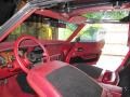 Dark Red Interior Photo for 1982 Chevrolet Corvette #53399264