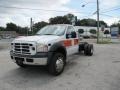 Oxford White 2005 Ford F450 Super Duty XL Regular Cab Chassis