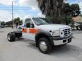 Oxford White - F450 Super Duty XL Regular Cab Chassis Photo No. 2