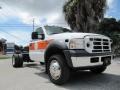 Oxford White - F450 Super Duty XL Regular Cab Chassis Photo No. 4