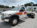 Oxford White - F450 Super Duty XL Regular Cab Chassis Photo No. 6