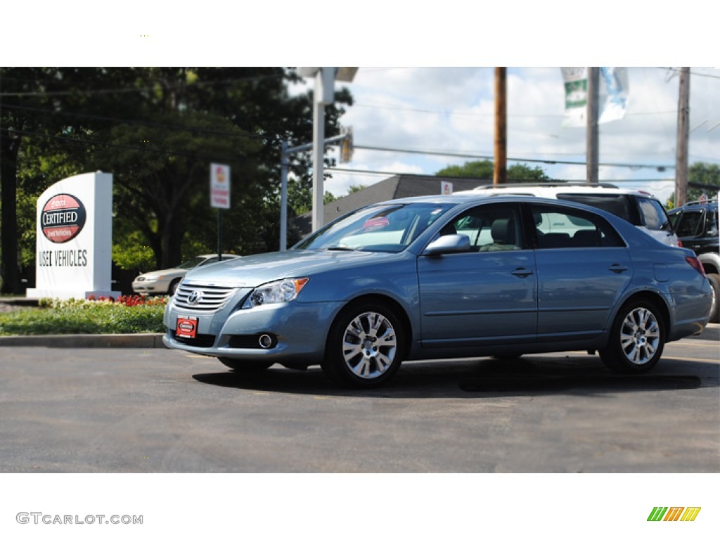 2008 Avalon XLS - Blue Mirage Metallic / Graphite Gray photo #20