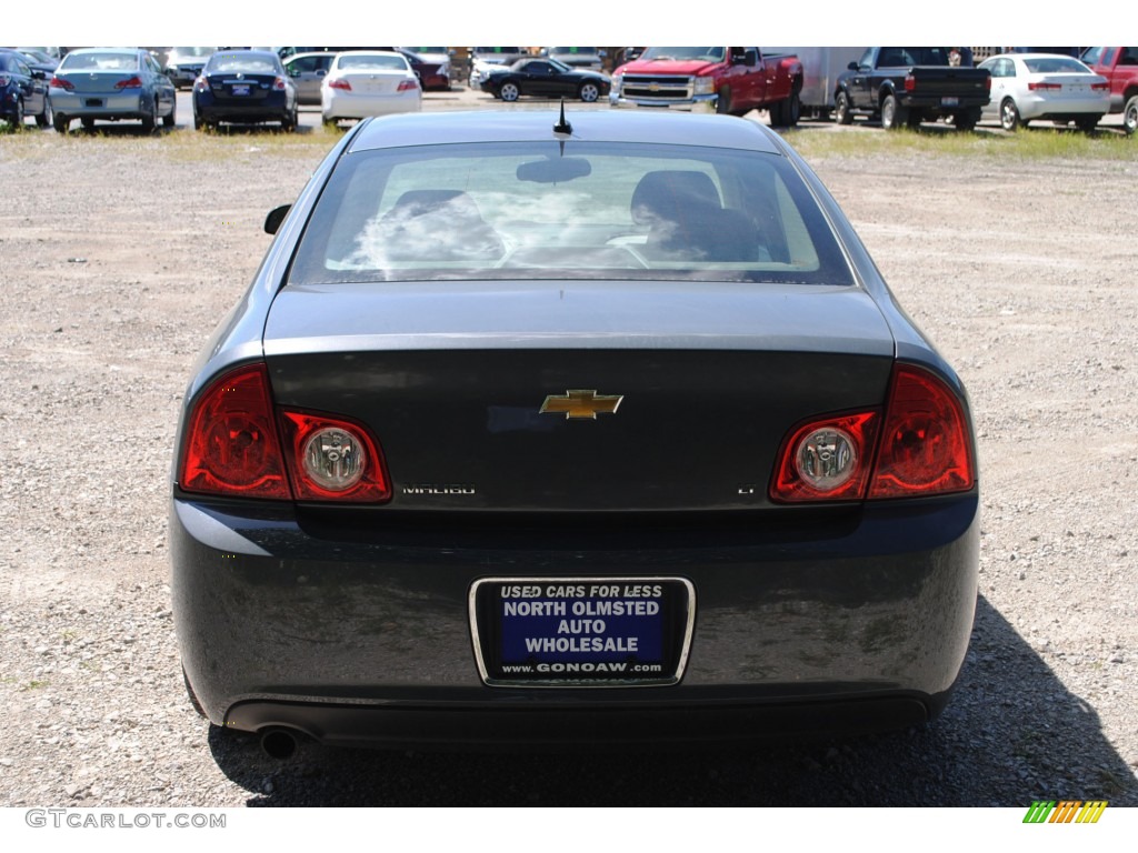 2009 Malibu LT Sedan - Dark Gray Metallic / Titanium photo #7