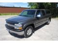 2002 Medium Charcoal Gray Metallic Chevrolet Silverado 1500 LS Extended Cab 4x4  photo #2