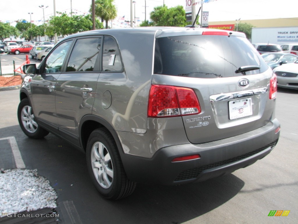 2012 Sorento LX - Titanium Silver / Black photo #2