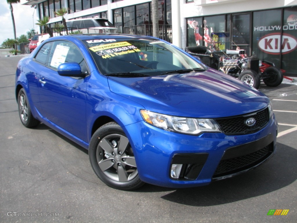 Corsa Blue 2011 Kia Forte Koup SX Exterior Photo #53401721