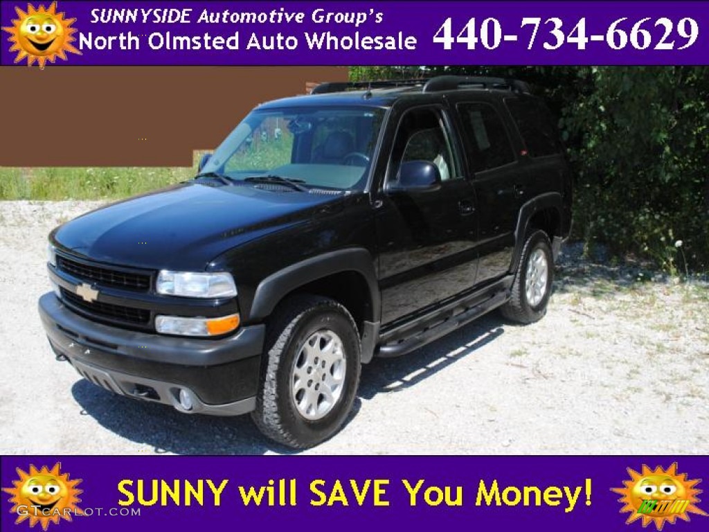 2005 Tahoe Z71 4x4 - Black / Gray/Dark Charcoal photo #1