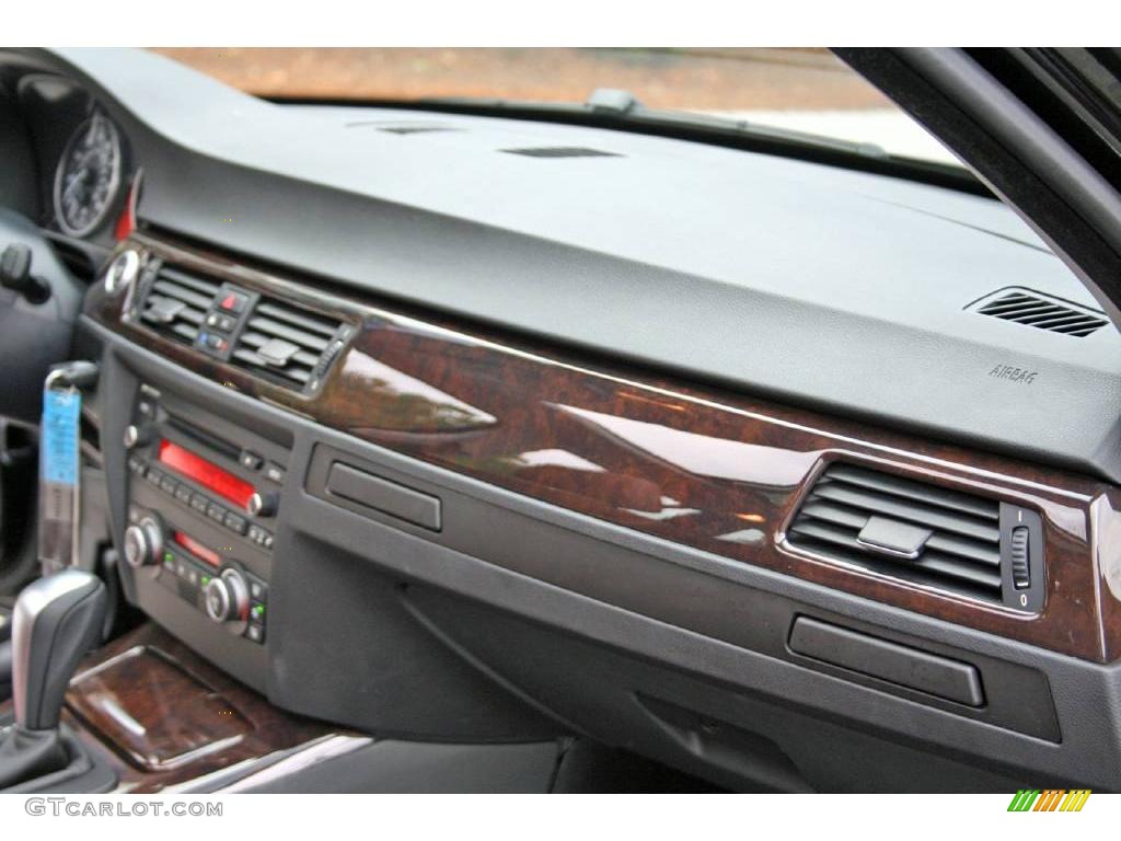 2008 3 Series 328i Wagon - Jet Black / Terra Dakota Leather photo #14