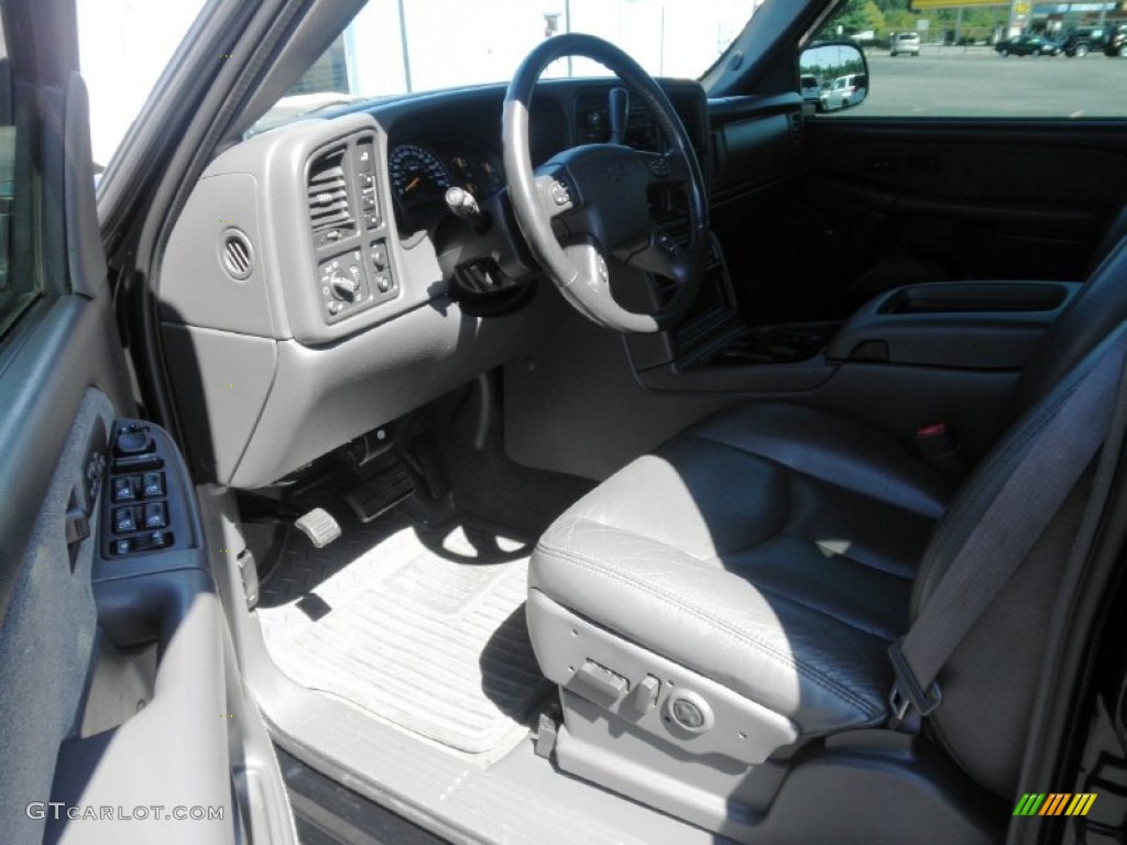 2003 Silverado 2500HD LT Crew Cab 4x4 - Black / Dark Charcoal photo #7