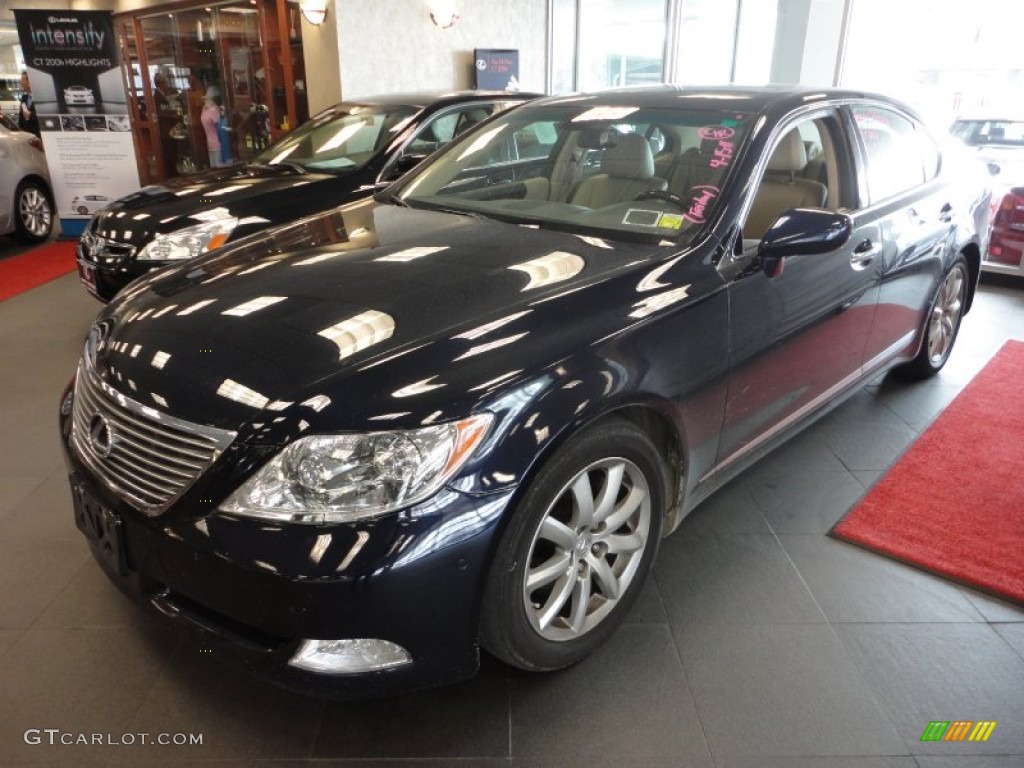2008 Black Sapphire Blue Pearl Lexus LS 460 53364806
