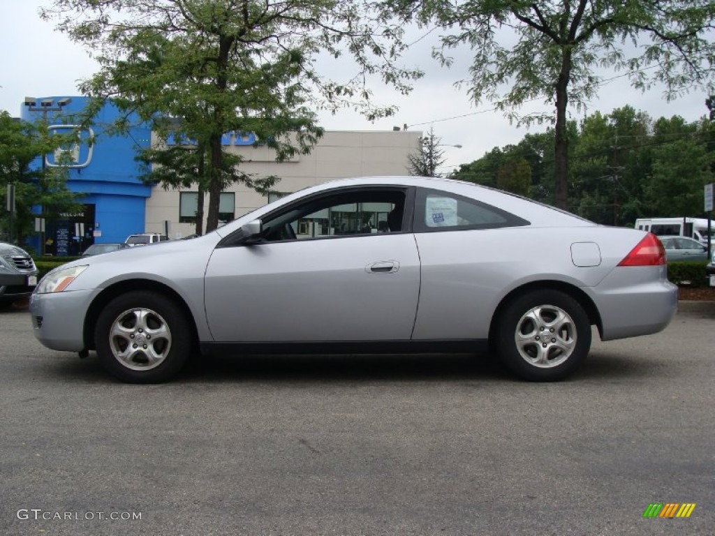 2003 Accord LX Coupe - Satin Silver Metallic / Black photo #1