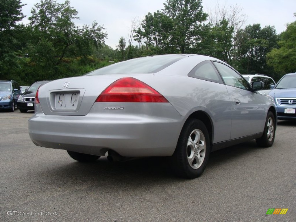 2003 Accord LX Coupe - Satin Silver Metallic / Black photo #8