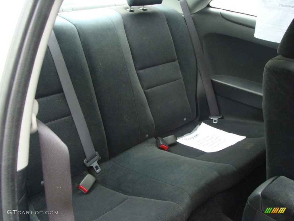 2003 Accord LX Coupe - Satin Silver Metallic / Black photo #13