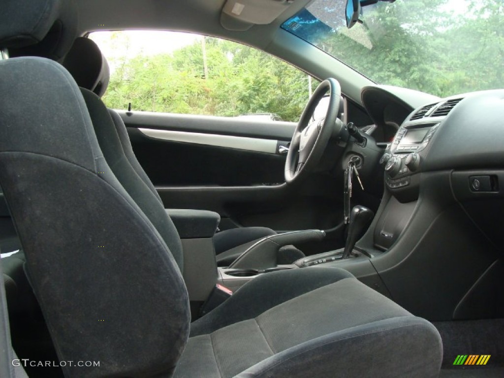 2003 Accord LX Coupe - Satin Silver Metallic / Black photo #14