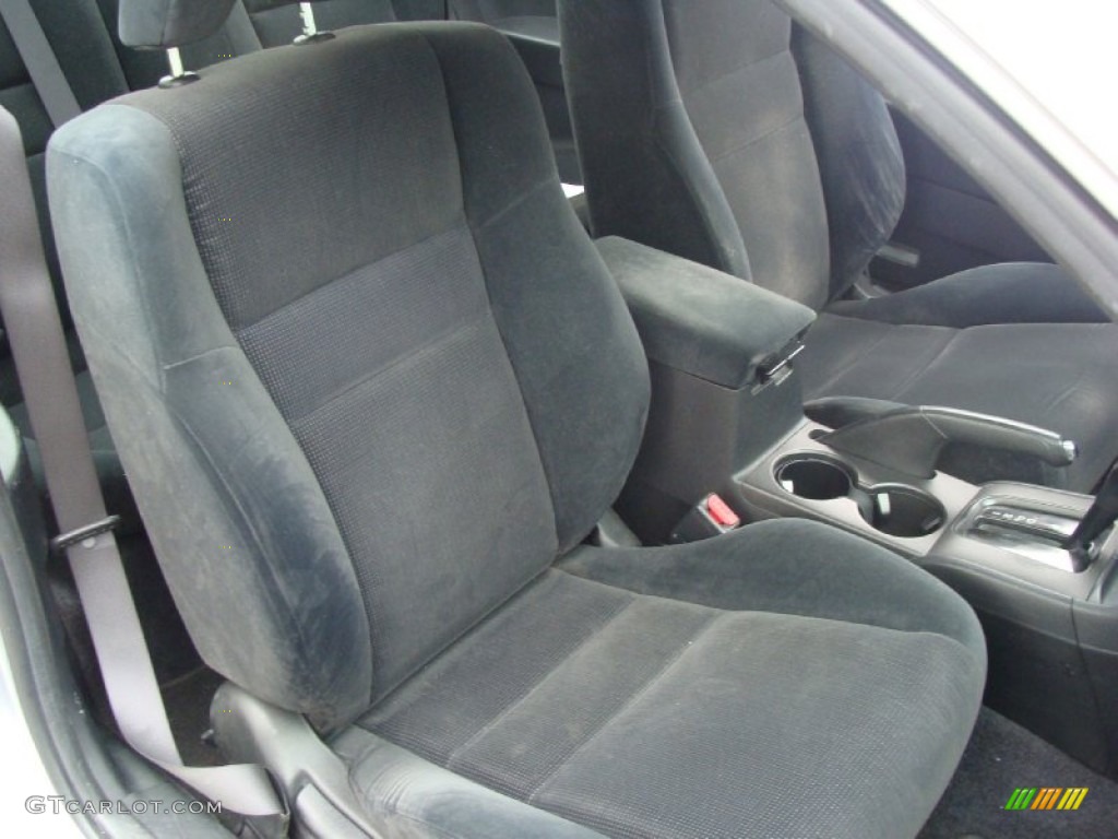 2003 Accord LX Coupe - Satin Silver Metallic / Black photo #15