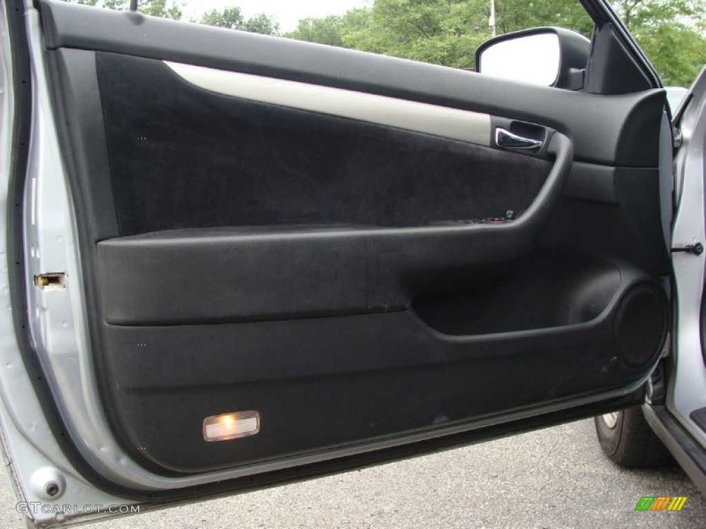 2003 Accord LX Coupe - Satin Silver Metallic / Black photo #19