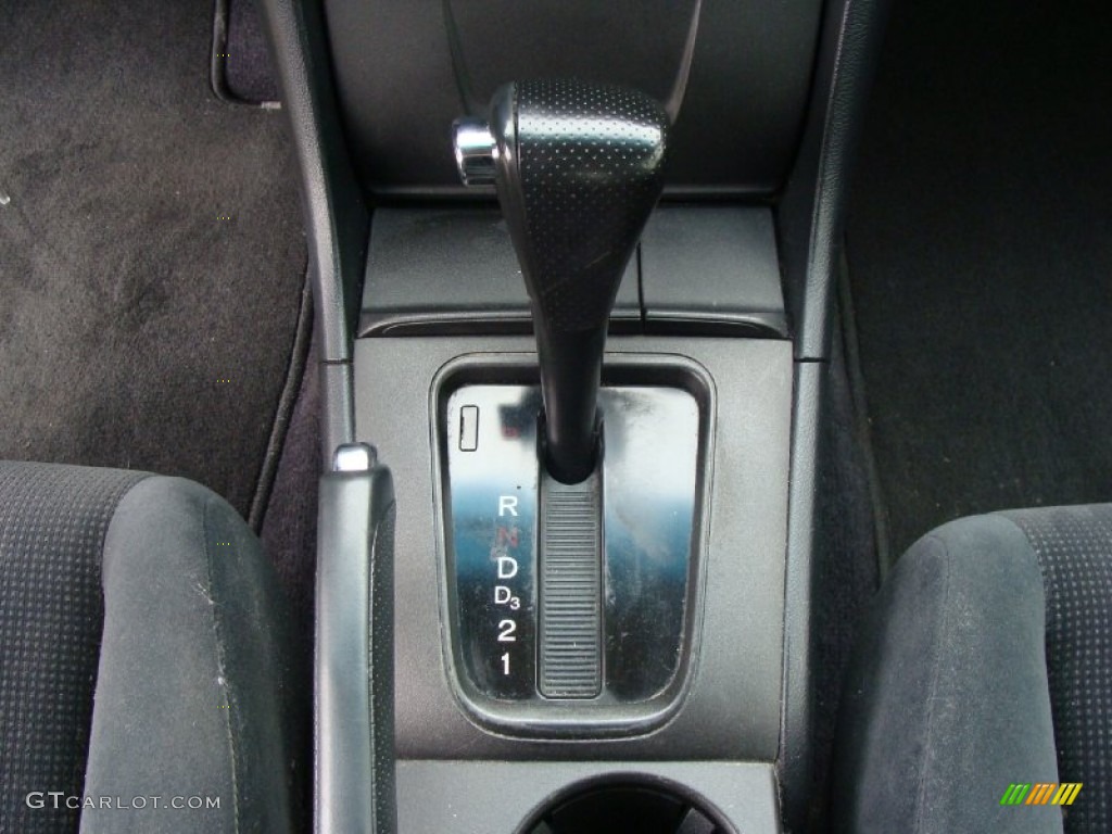 2003 Accord LX Coupe - Satin Silver Metallic / Black photo #24