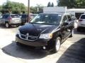 Brilliant Black Crystal Pearl 2012 Dodge Grand Caravan Crew Exterior