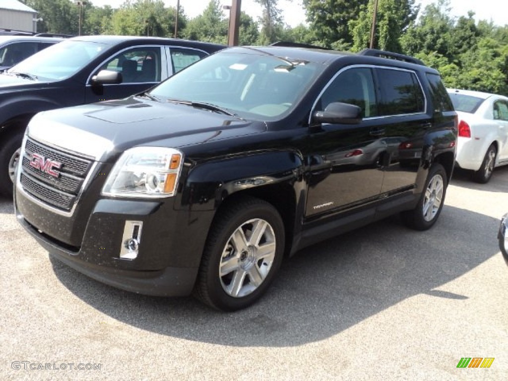 2011 Terrain SLE - Carbon Black Metallic / Jet Black photo #1